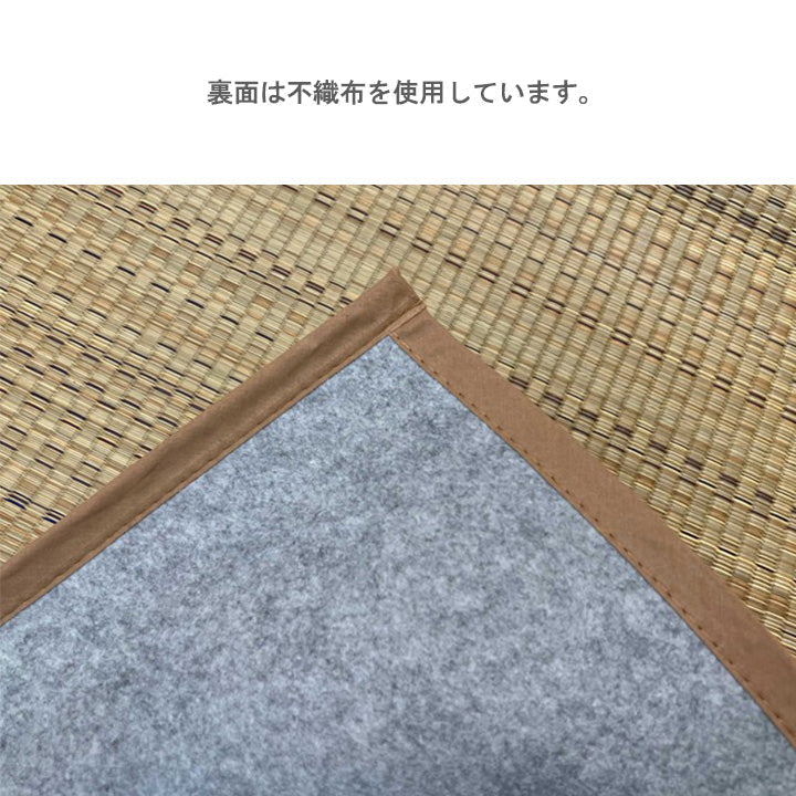 い草ラグ DX色彩 江戸間1畳 87×174 88×176cm ラグマット カーペット ラグ 絨毯
