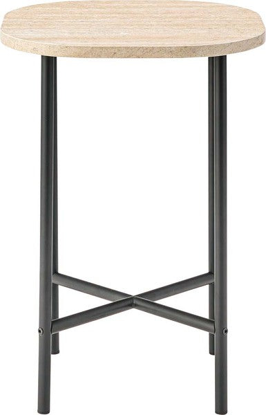 サイドテーブル 幅40×奥行40×高さ56.5cm ベージュ ブラック テーブル 全2色
