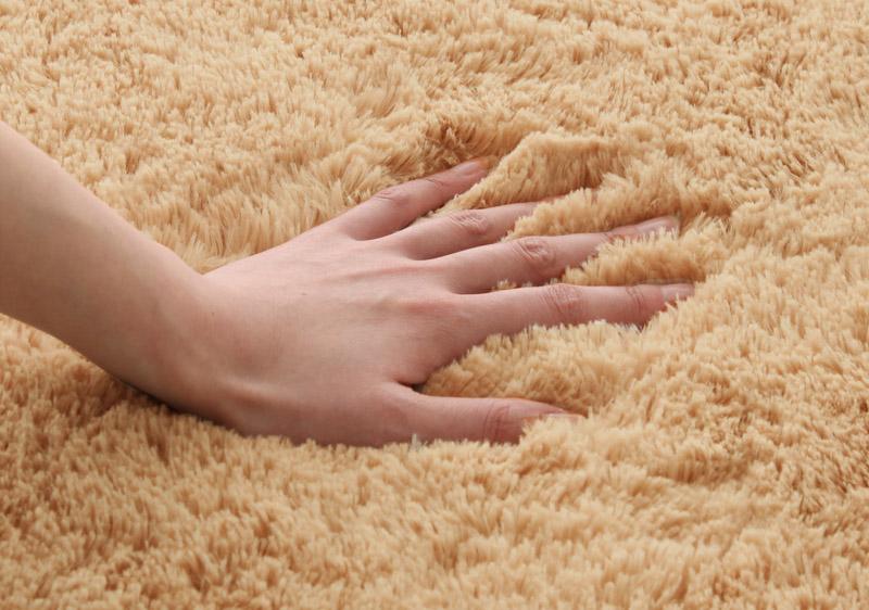 ラグ ラビットファータッチマイクロファイバーラグ Sucre シュクレ 長方形 130×185cm