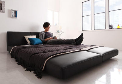ベッド デザインソファベッド Cleobury クレバリー 幅120cm すのこベッド パイプベッド