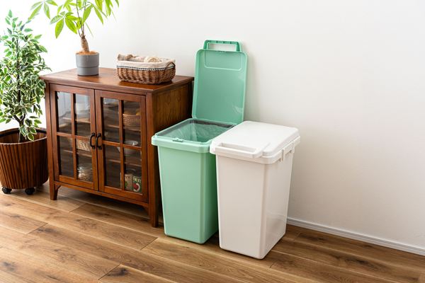ダストボックス ワンハンドトラッシュカン45L 幅34.1×奥行45×高さ57.5cm 日用品