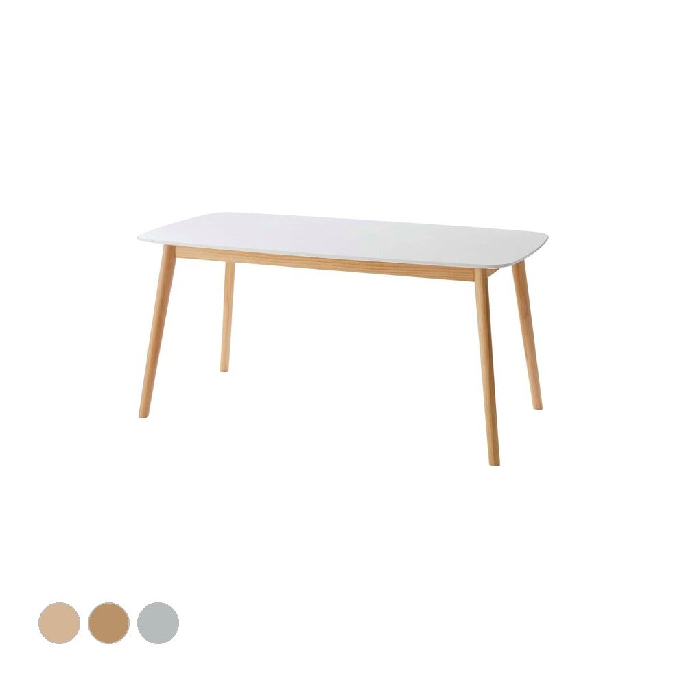 ダイニングテーブル 幅150×奥行82×高さ72cm ダイニング家具 ダイニングセット ラッカー塗装