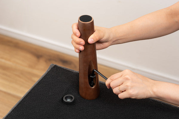ソファ脚 (4本セット) 幅5.5×奥行5.5×高さ20cm ソファー ローソファー 全2色