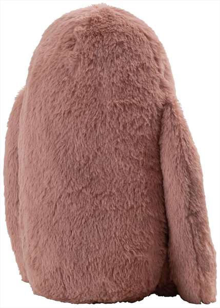 ぶら下がりクッション(イエティ) 幅36×奥行16×高さ13cm 日用品 完成品 組立不要 ベージュ