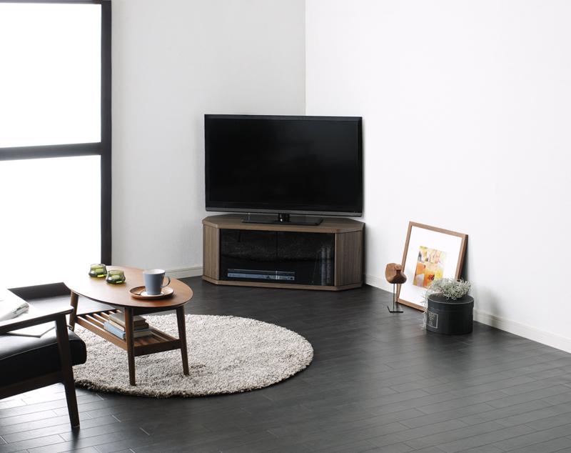 テレビ台 ロータイプ 薄型コーナーロータイプテレビボード Venus ベヌス スモールタイプ 大容量