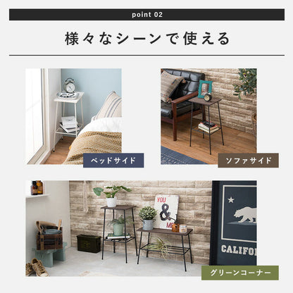ラック ラック-KR 40×14×55cm リビング収納 完成品 組立不要 コーナー スリム 薄型