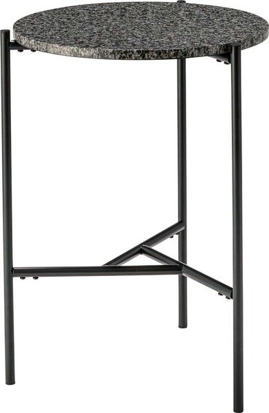 サイドテーブル 幅40×奥行42×高さ55cm テーブル PT-208DGB スチール (粉体塗装)