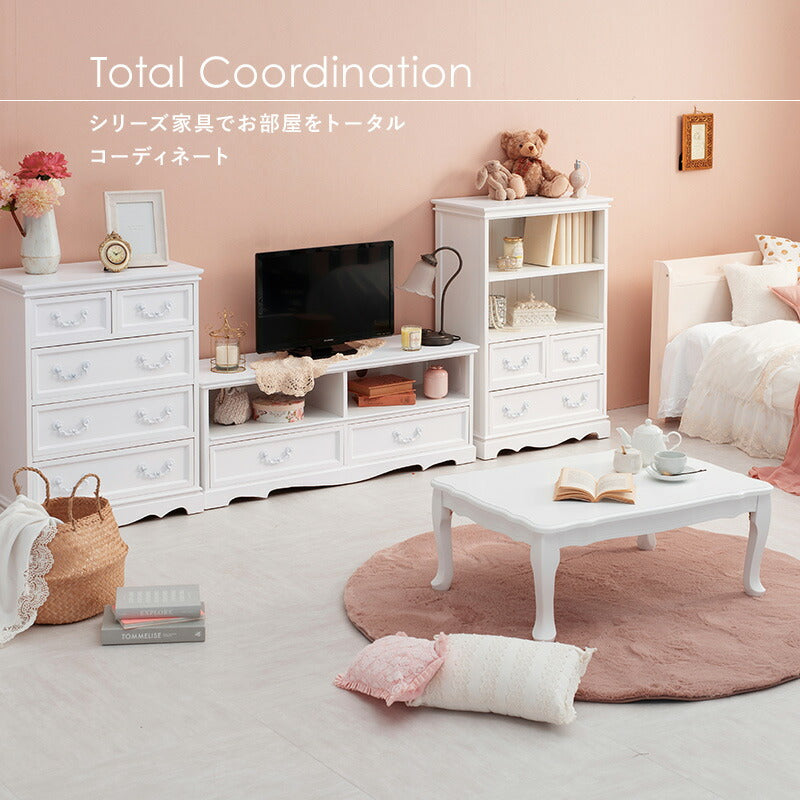 テレビ台 TV台-クラシカル 80×33.5×42cm スタンド ローボード TVボード AVボード