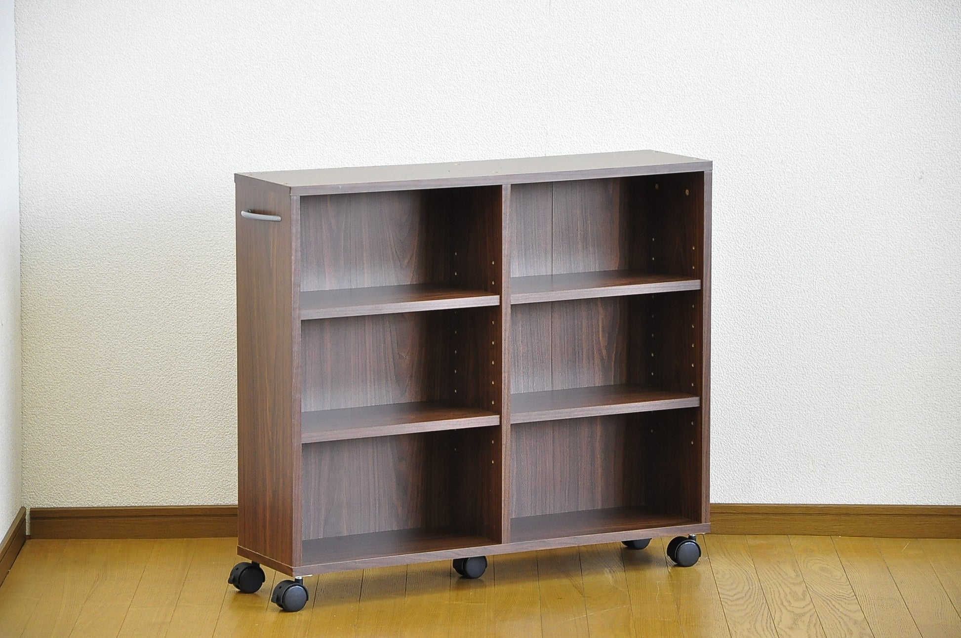 ラック 隙間収納家具 2個セット 収納 押入れ キャスター 隙間 本棚・書棚・シェルフ 本棚 全3色