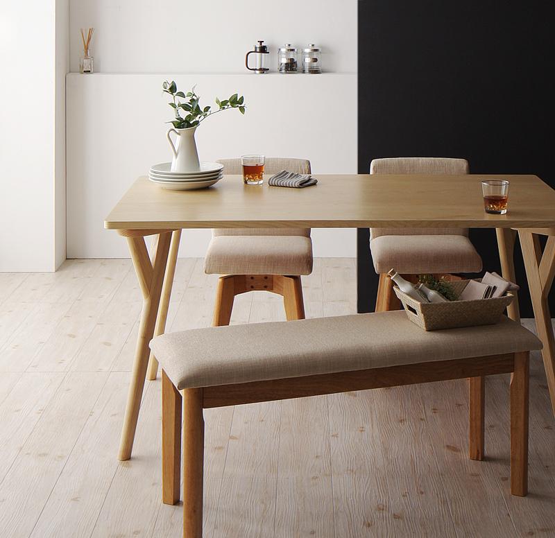 ダイニングセット 回転チェア付きモダンデザインダイニング LEGNO レグノ ダイニングテーブル