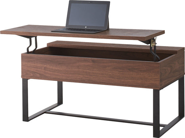 2WAY テーブル 幅90×奥行50×高さ46cm ローテーブル センターテーブル リビングテーブル