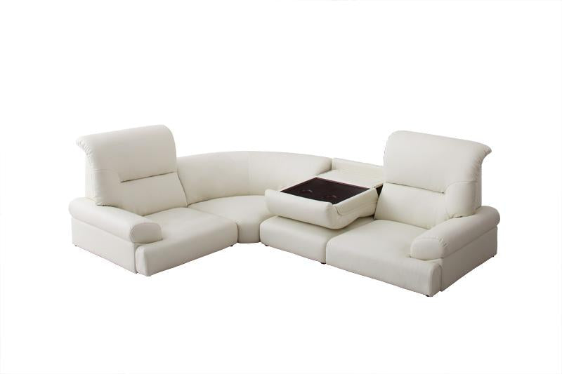 ソファ ハイバックフロアコーナーソファ WHITE ホワイト 5点セット 1P×4+コーナー 1P