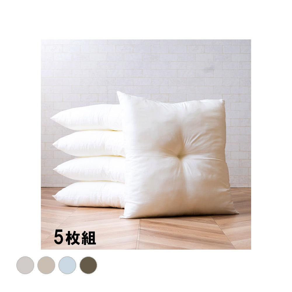 ヌード 5P 座布団 IV 55X59 55×59cm 日用品 日本製 布団 クッション・座布団