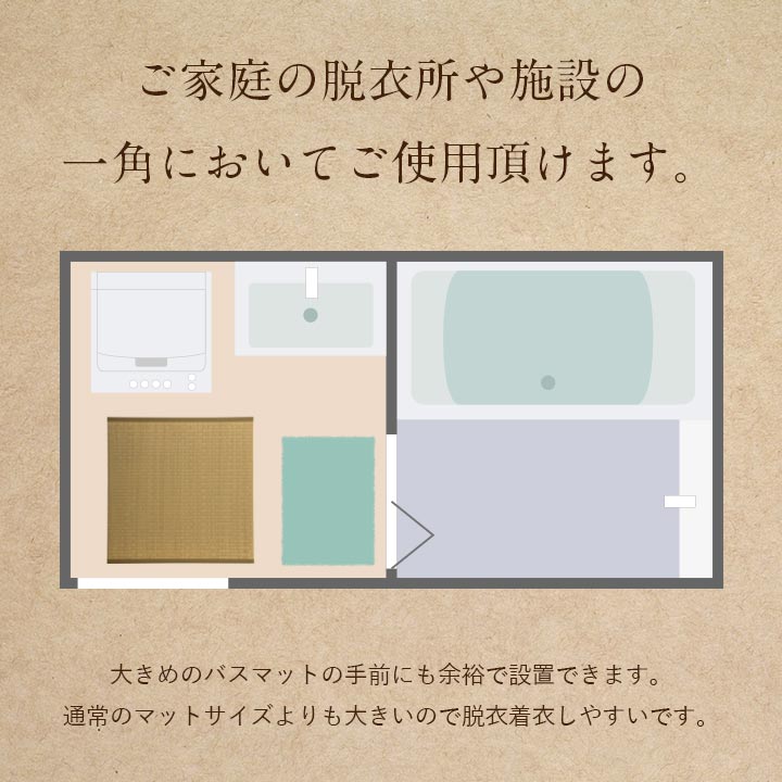 置き畳 脱衣畳 82×82 82X82 82×82×2.5cm ラグマット カーペット ラグ 絨毯