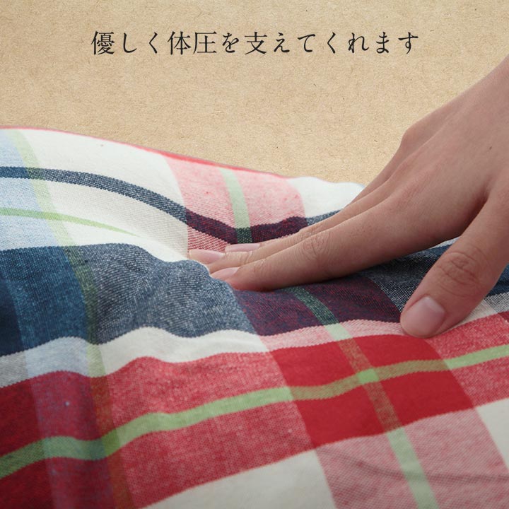 P五体さらっと AZ 48×80cm 日用品 クッション クッション・座布団