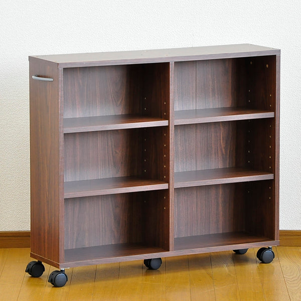ラック 隙間収納家具 収納 押入れ キャスター 隙間 本棚・書棚・シェルフ 本棚 シェルフ ホワイト