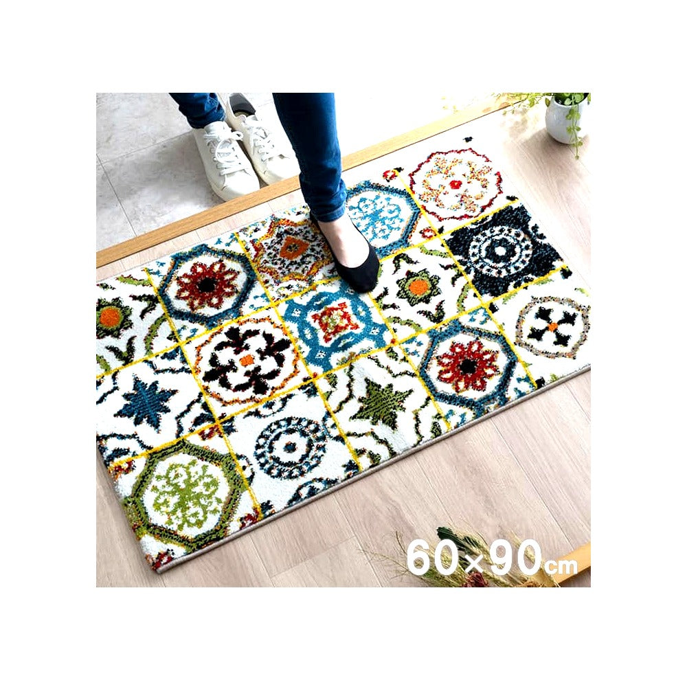 玄関マット ダンテ 60X90 60×90cm ラグマット カーペット ラグ 絨毯 マット