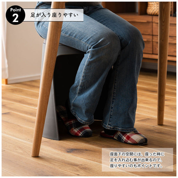 スツール 幅42×奥行34.5×高さ44cm オットマン 腰掛け キング 完成品 組立不要 ブラック