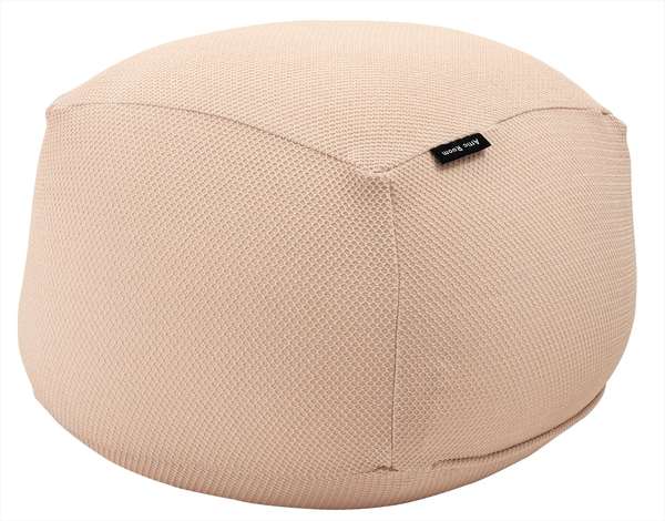 ビーズクッション 幅67×奥行67×高さ41cm 日用品 1人掛け 一人掛け 1P 完成品 組立不要