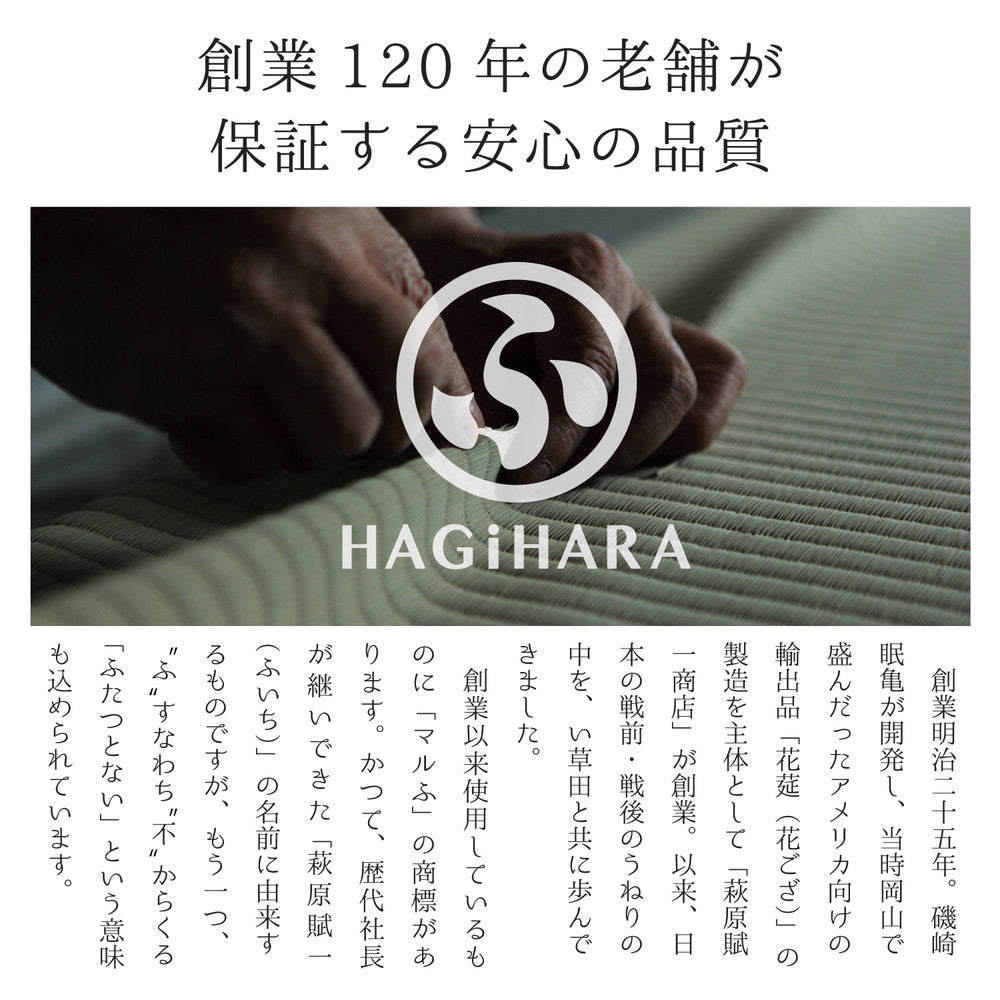 ラグ 国産い草ラグ 裏貼り 月光 191×191cm ラグマット カーペット 絨毯 抗菌 消臭