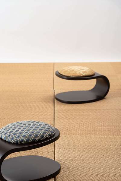 フロアチェア 正座椅子 幅22×奥行28×高さ16.5cm チェア ダイニングチェア デザインチェア
