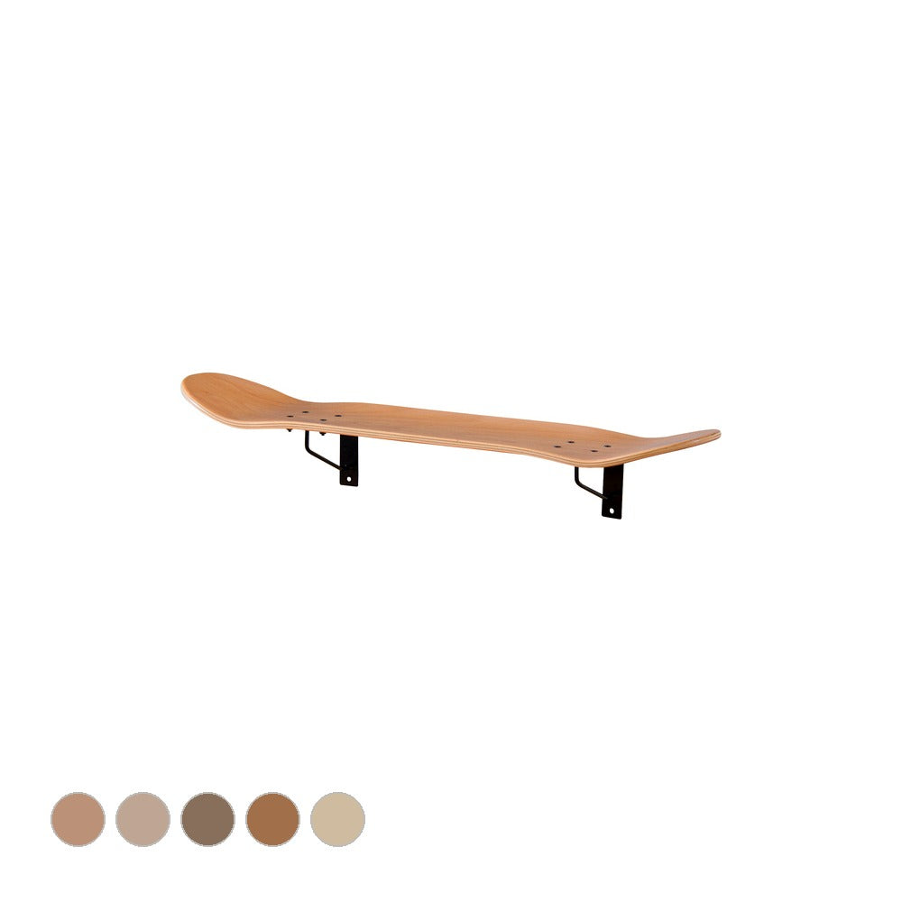 ストレージ スケートボードラック 幅79×奥行20×高さ14.5cm リビング収納 完成品 組立不要