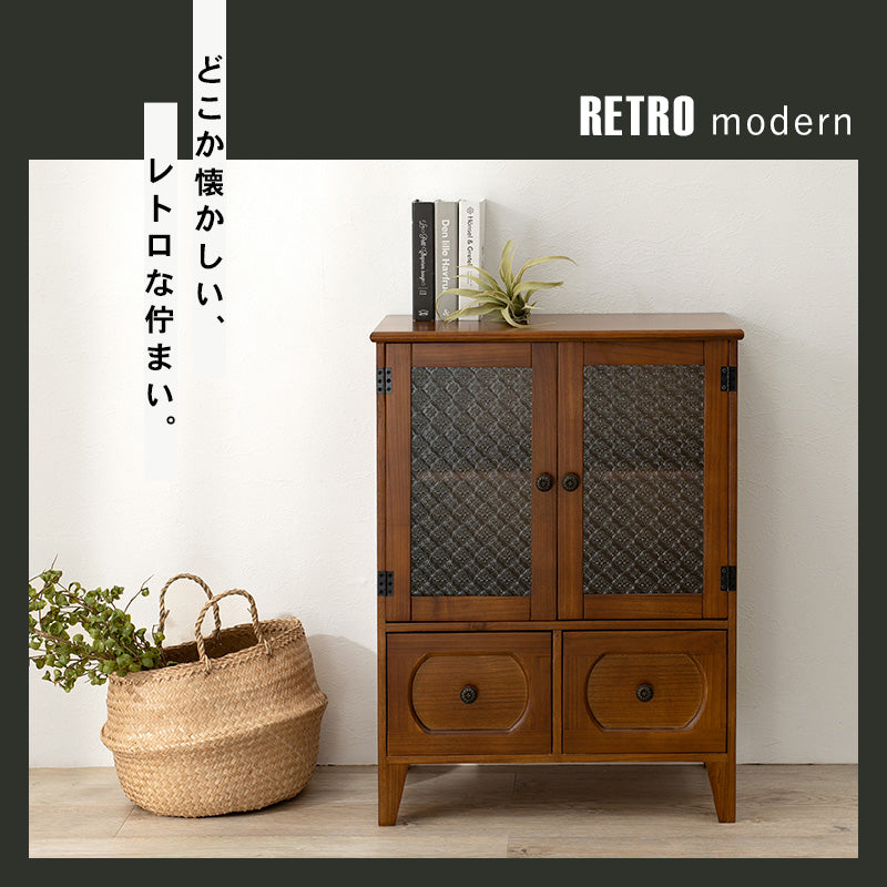 キャビネット キャビネット-MCC-レトロ 60×35×80cm サイドボード リビングボード