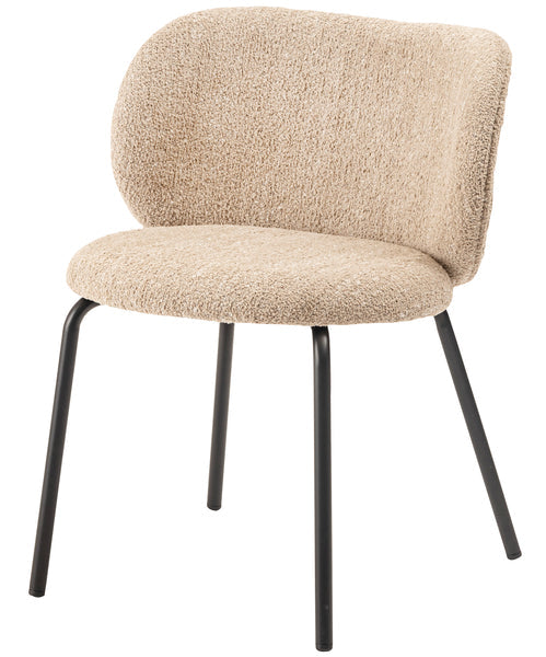 ダイニングチェア チェア 幅56×奥行56×高さ73cm ダイニング家具 ベージュ グレー シンプル