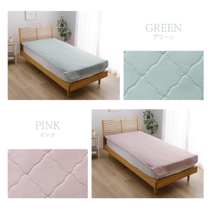敷パッド レノプレミアム 100×205cm 日用品 洗える 寝具 ■四隅にゴムバンド付きで