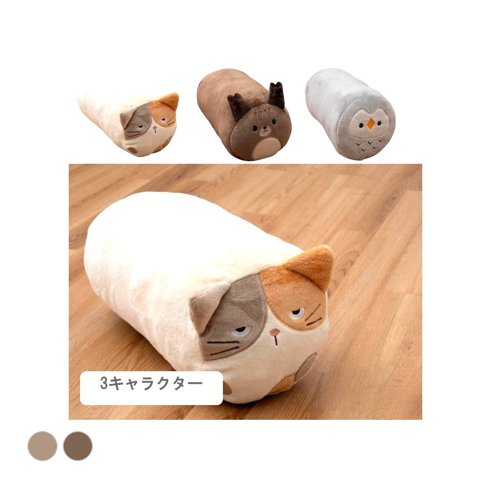 ぬいぐるみ 26AWコタン ミケネコ ボルスター R20X40 40×20×20cm 日用品