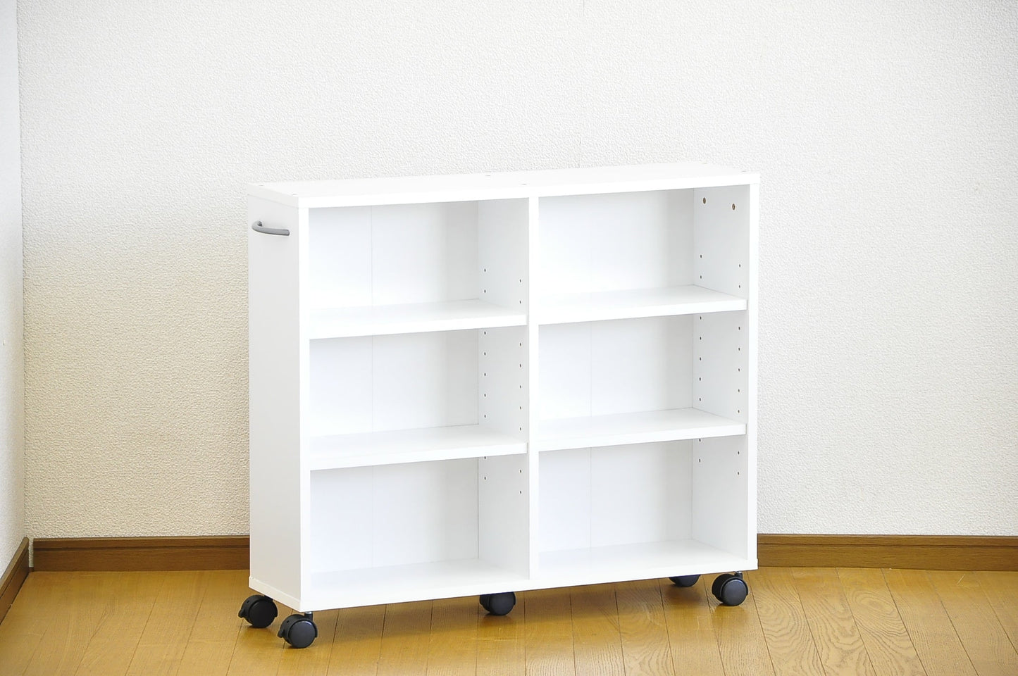 ラック 隙間収納家具 3個セット 収納 押入れ キャスター 隙間 本棚・書棚・シェルフ 本棚 全3色