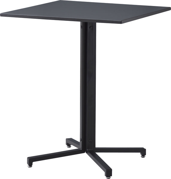 ダイニングテーブル テーブル スクエア 幅60×奥行60×高さ73cm ダイニング家具 ブラック