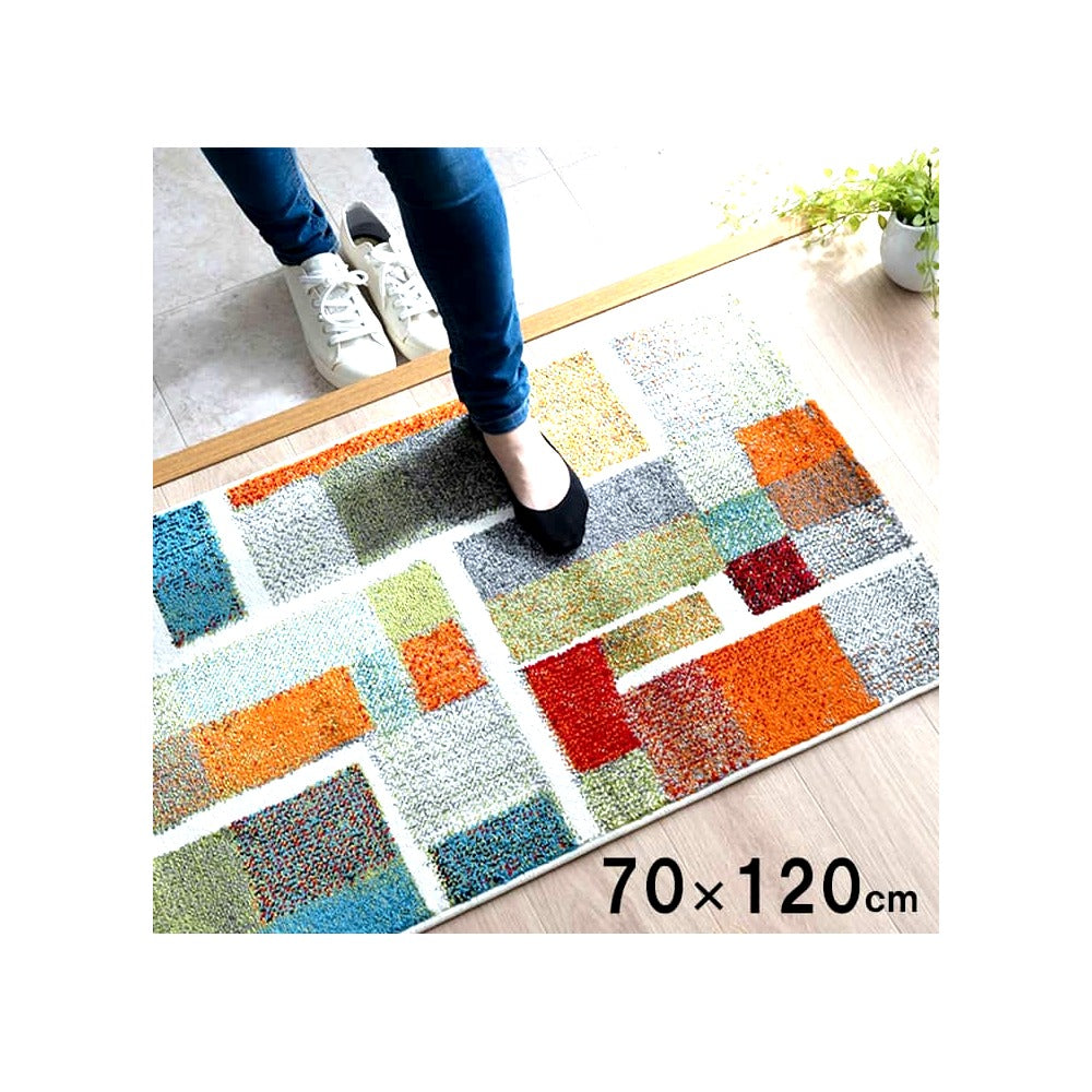 玄関マット エデン 70X120 70×120cm ラグマット カーペット ラグ 絨毯 マット