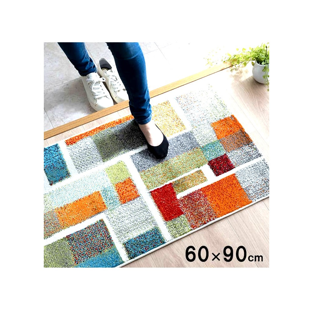 玄関マット エデン 60X90 60×90cm ラグマット カーペット ラグ 絨毯 マット