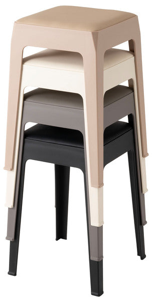 スツール 幅33×奥行33×高さ46cm オットマン 腰掛け キング 完成品 組立不要 省スペース