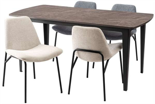 ダイニングテーブル エクステンションテーブル 幅210×奥行80×高さ72cm ダイニング家具