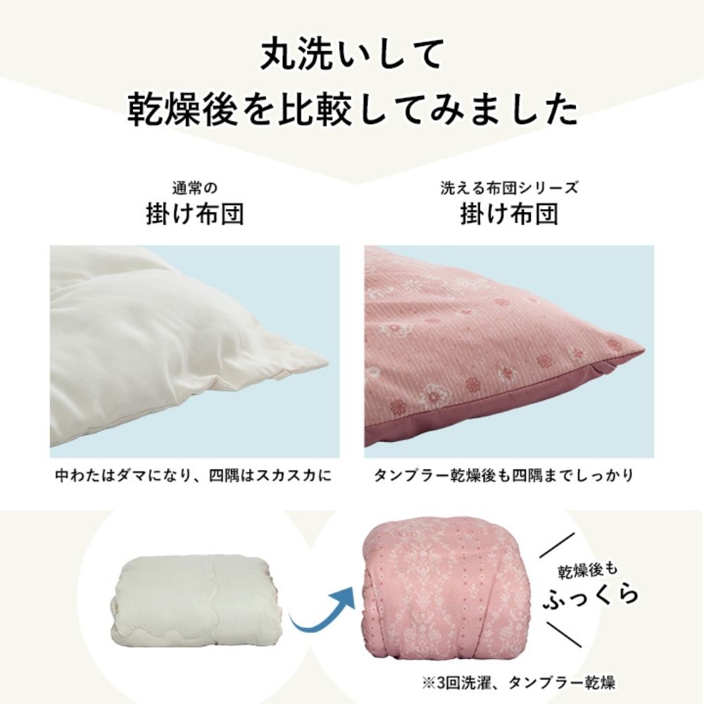 掛布団 イリスアラエル BE150X210 150×210×7cm 日用品 寝具