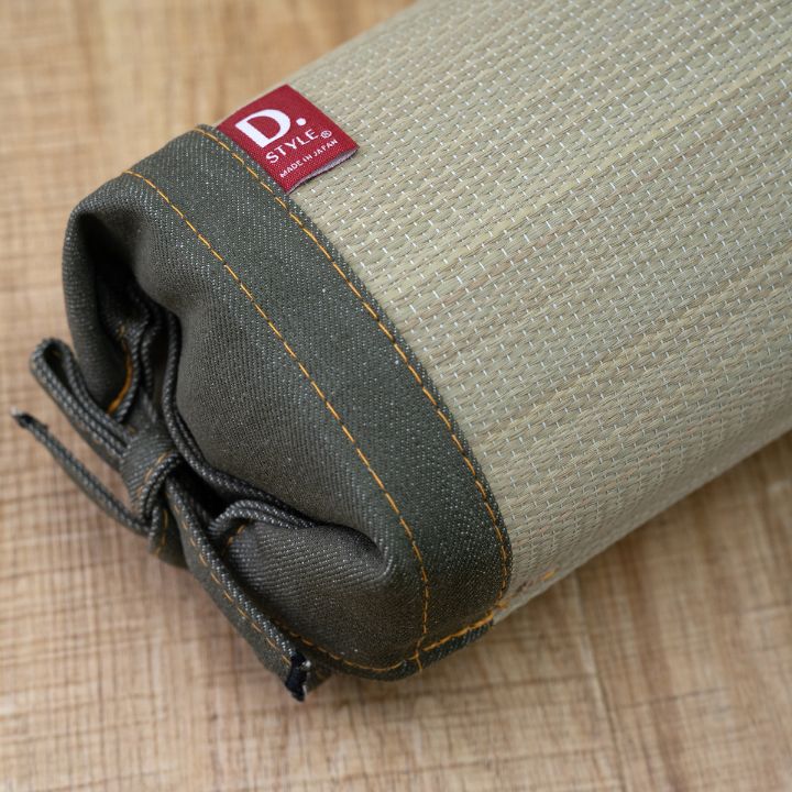 カーキ 角枕 15×30 30×15cm 日用品 消臭 日本製 枕 寝具 寝苦しい夜も蒸れにくく
