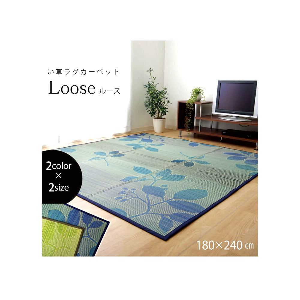 ラグ ルース 長方形 GN 180X240 180×240cm ラグマット カーペット 絨毯