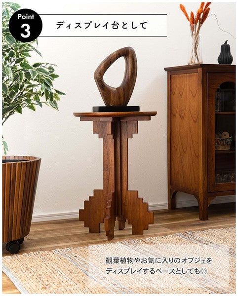 ピクセル サイドテーブル 幅36×奥行36×高さ53cm ナイトテーブル ベッドサイド ソファサイド