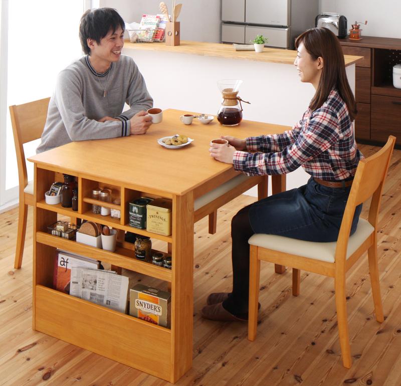 ダイニングセット 100cmから伸びる コンパクトエクステンションダイニング popon ポポン