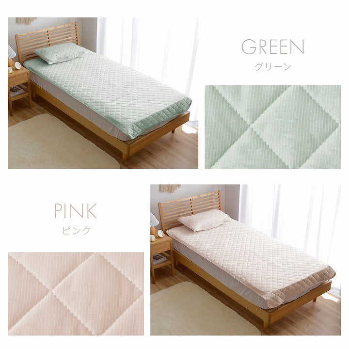 敷パッド シキPレノ 100×205cm 日用品 洗える 寝具 ■ 四隅にゴムバンド付きで