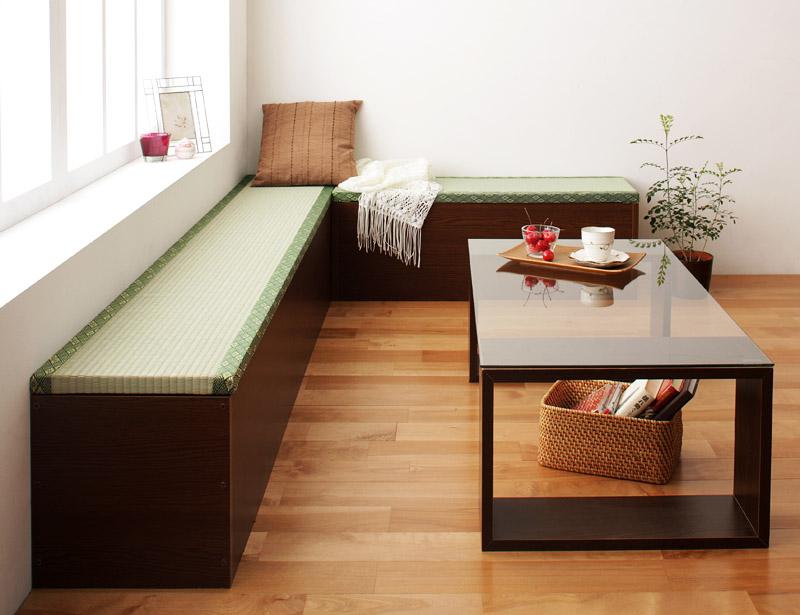 ラグマット 日本製ユニット式畳ボックス収納 Diver ディバー 1体 90タイプ カーペット ラグ