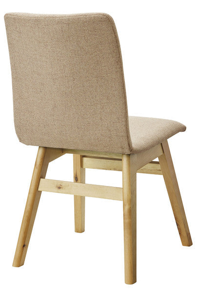 ダイニングチェア 幅45×奥行53×高さ81cm ダイニング家具 完成品 組立不要 北欧 ベージュ