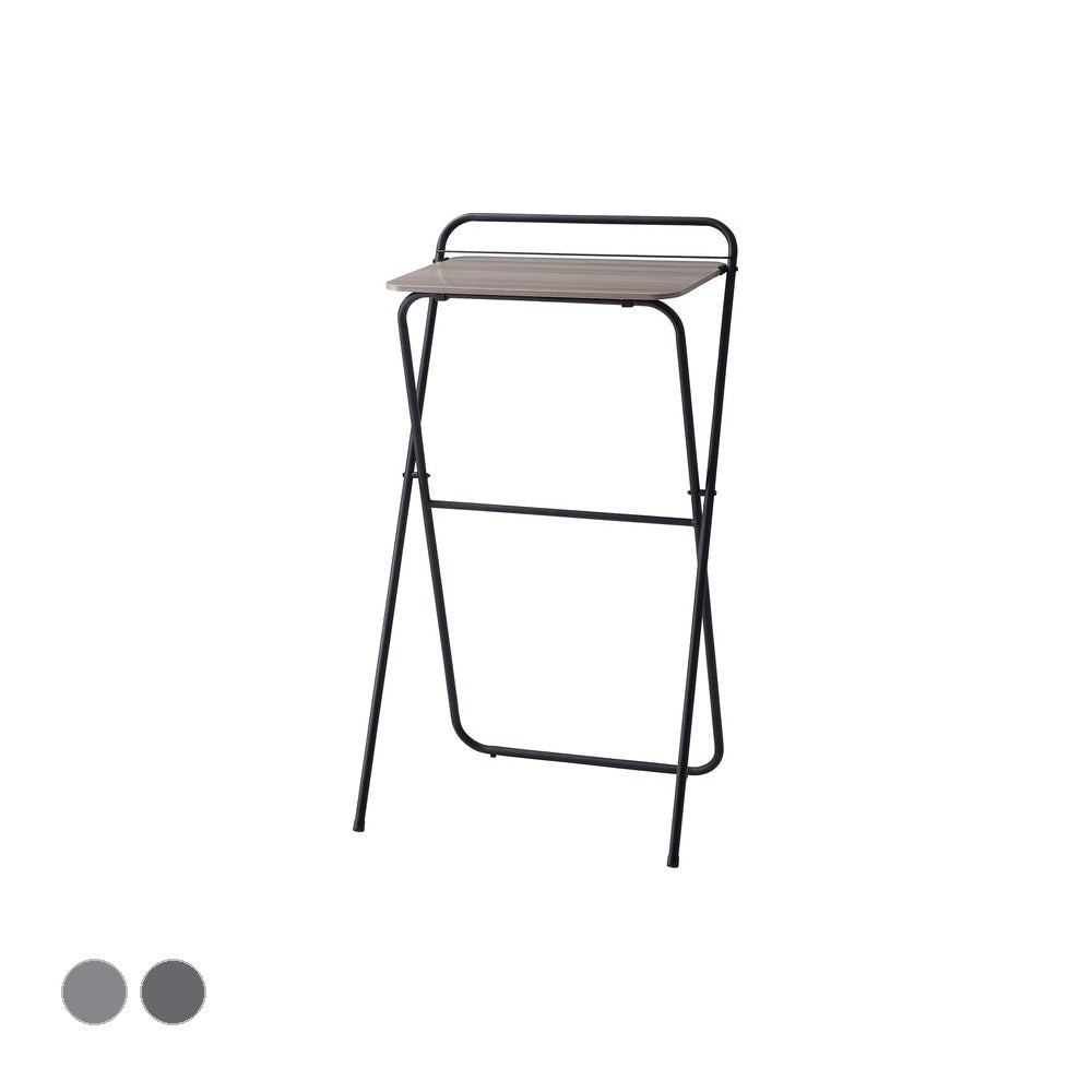 フォールディングハイデスク 幅64.5×奥行56×高さ116.5cm デスク ワークデスク 学習机