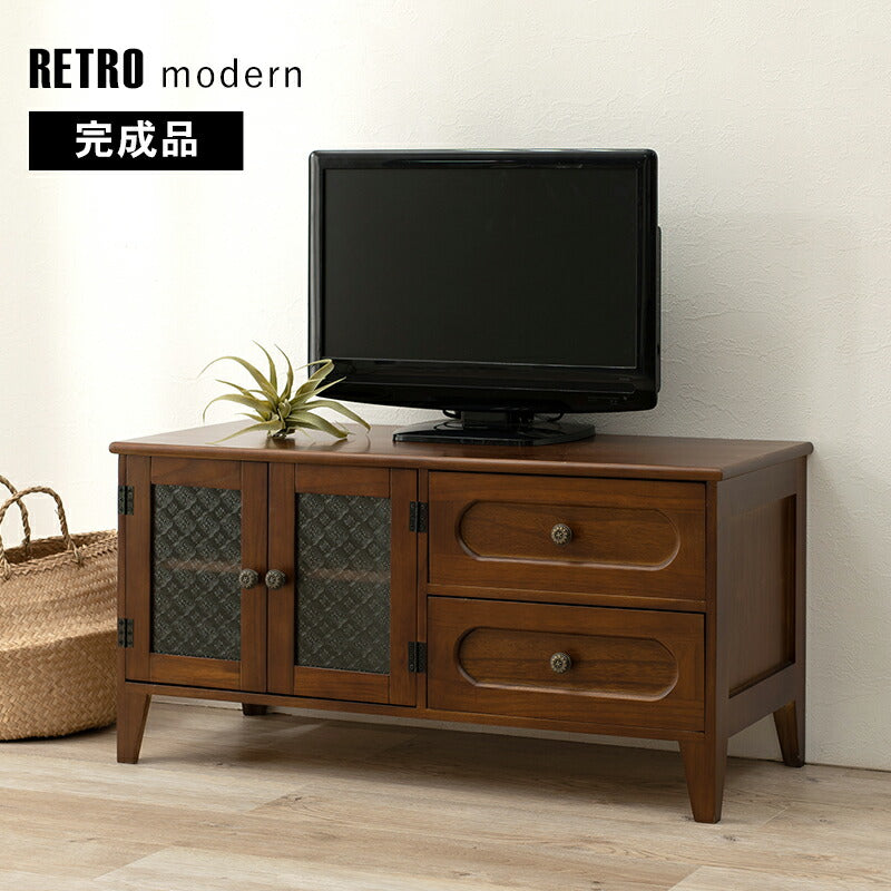 テレビ台 TV台 -MTV-レトロ 両扉 90×40×45cm スタンド ローボード TVボード