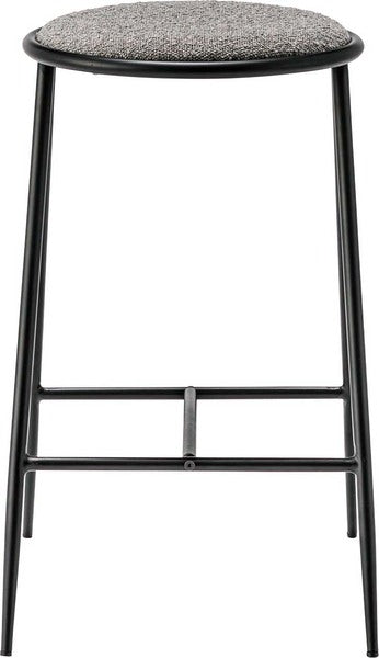 ハイスツール 幅40×奥行40.5×高さ65cm スツール オットマン 腰掛け ブラック グレー