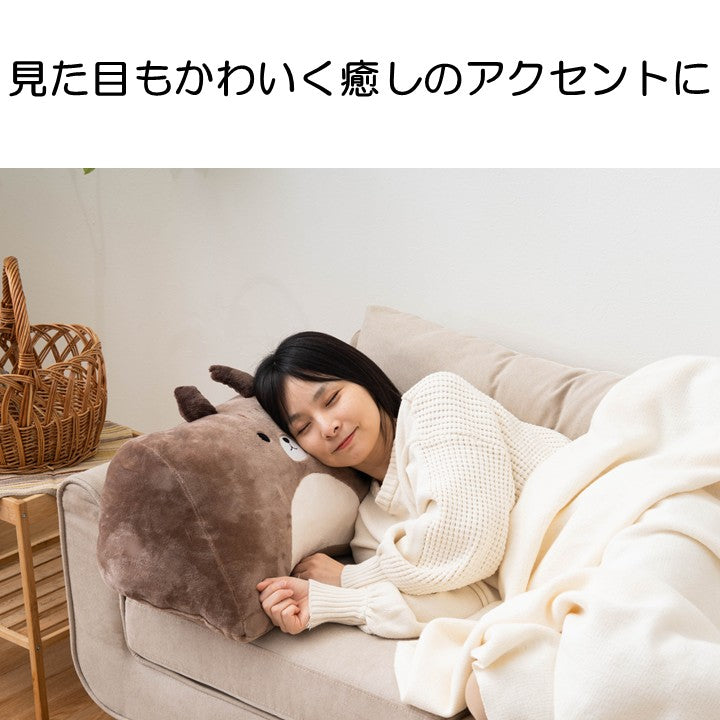 ぬいぐるみ 26AWコタン ミケネコ ヨリカカリ 55X35 55×35×25cm 日用品