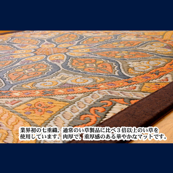 ラグ 万華鏡 パーソナルマット 95×150cm ラグマット カーペット 絨毯