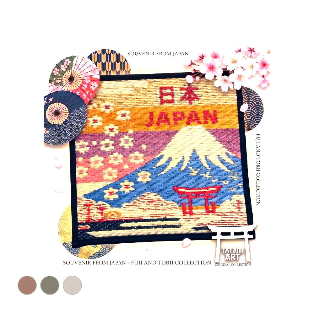 掛け軸 DX桜富士 28×30cm 日用品 生活雑貨 本品は 日本国内で栽培 育成